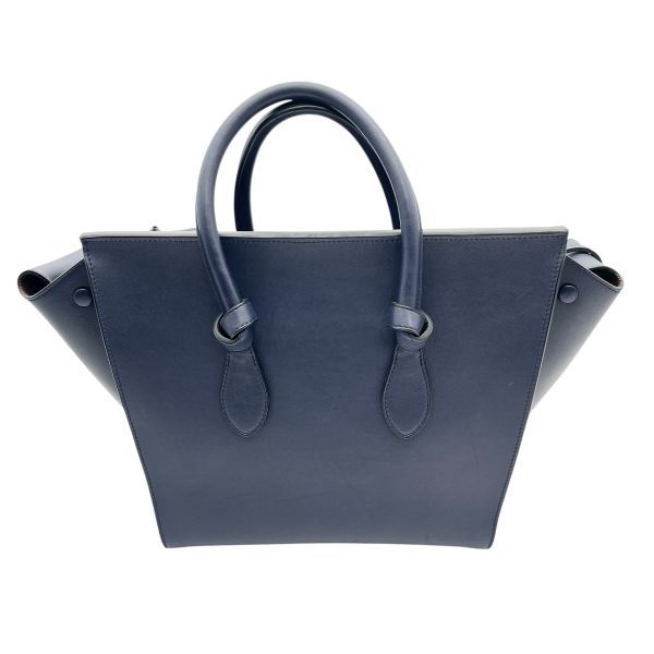 セリーヌ CELINE タイバッグ ハンドバッグ ネイビー カーフスキン レディース S5X025 DECORATOM_COM_BR