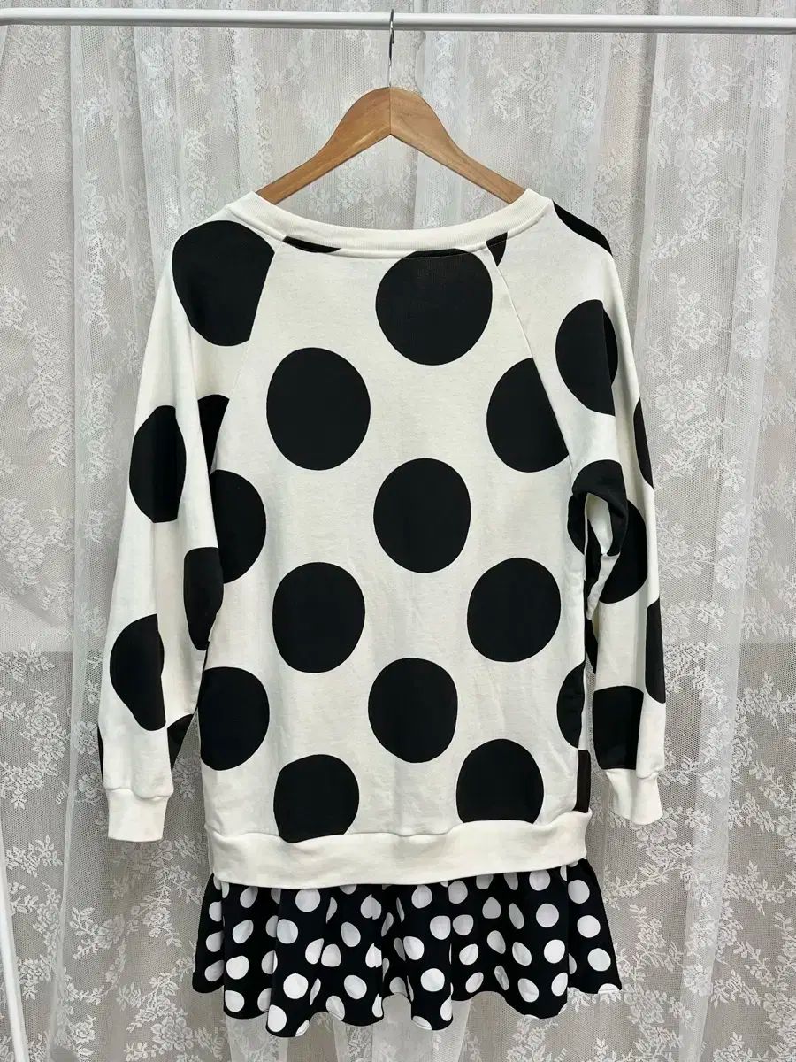 ブティック モスキーノ ポルカ ドット レイヤード ONE PIECE