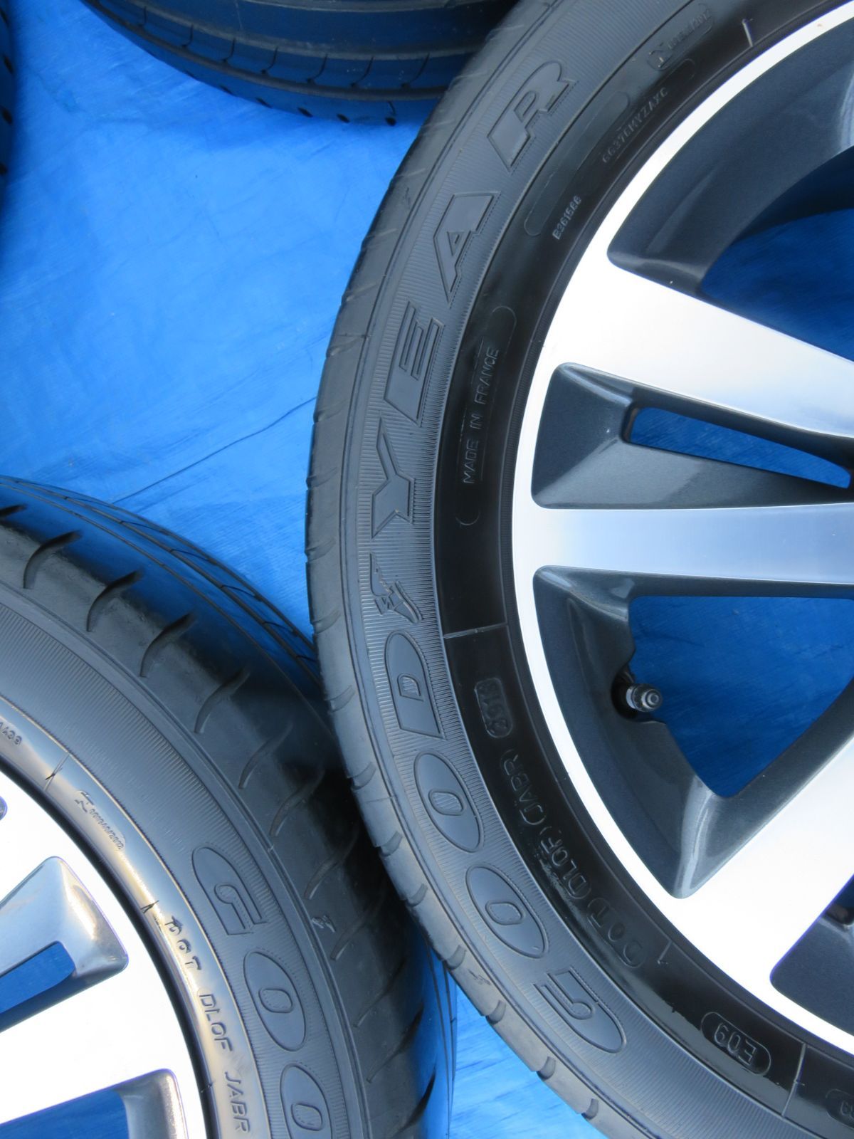 SFC 3158 プジョー308 T 9 16インチ 16 7 J 44 5穴 PCD 108 ホイールタイヤ 205 55 R 2018年製 ４本セット