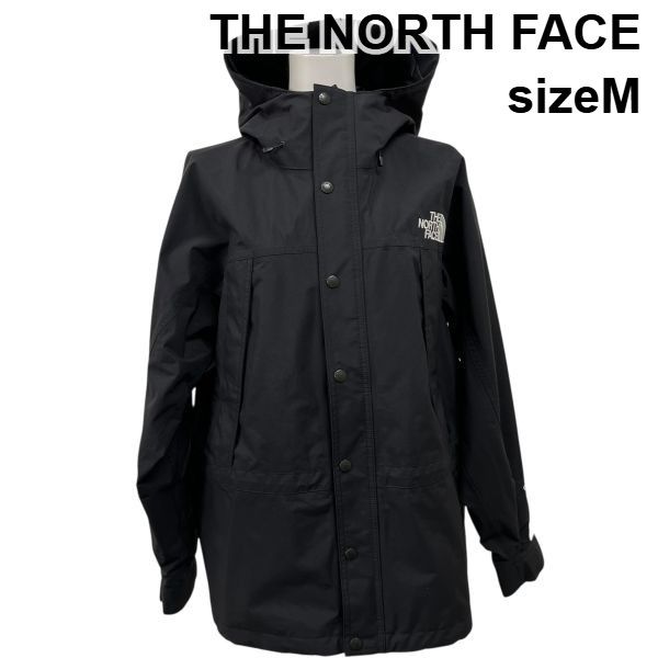 ザノースフェイス THE NORTH FACE マウンテンパーカー アウター ジャケット 長袖 フード 黒 M 9号 レディース S5X014