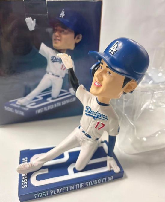 大谷翔平 バブルヘッド ボブルヘッド フィギュア ドジャース MVP 50/50 大谷翔平 バブルヘッド ボブルヘッド フィギュア ドジャース MVP 50/50