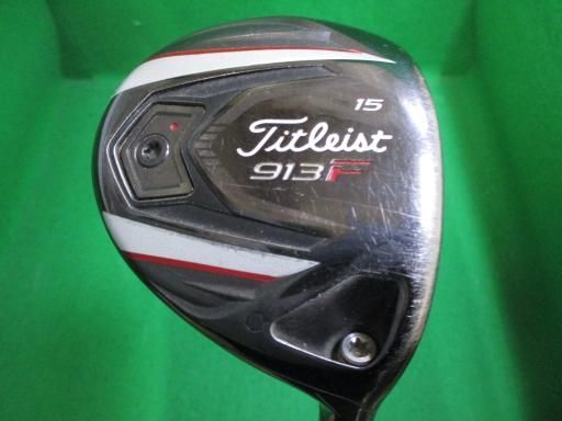 HOT，送料無料 【中古】 タイトリスト 913 F 15° フェアウェイウッド FW Tour AD GT-7 (フレックスS) メンズ 男性用 右利き 右用 Cランク ゴルフクラブ フェアウェイウッド