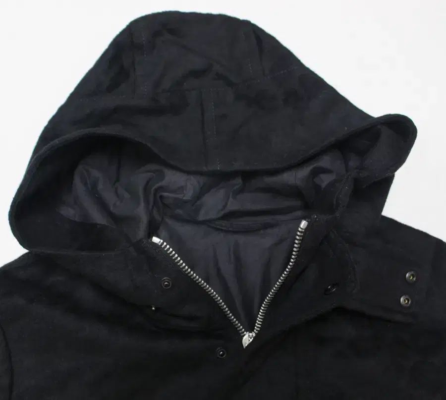 アレキサンダー マックイーン メンズ ウール フード ハーフコート ラグジュアリー