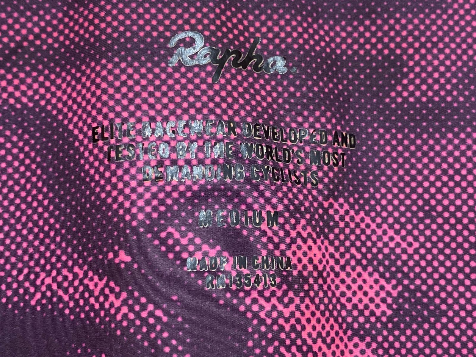 JM643 ラファ Rapha PRO TEAM LIGHTWEIGHT GILET ROAD GRAFFITI ジレ サイクルベスト 黒 ピンク M BRIGHTFACE_UK