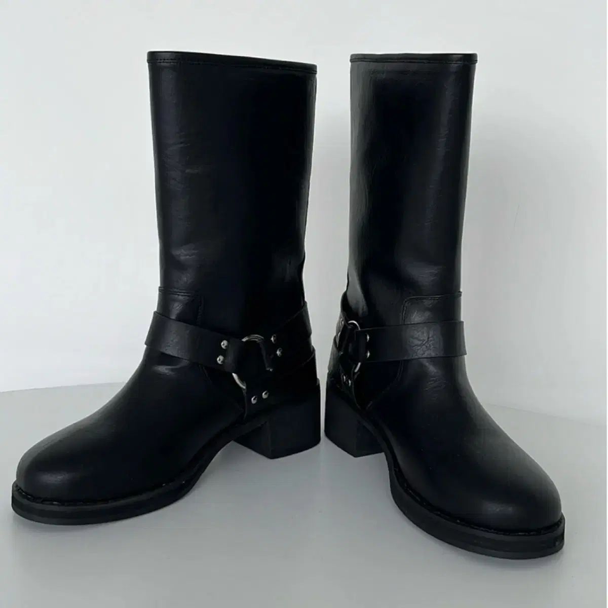 メイモマイル メイ バックル ミドル ブーツ 240