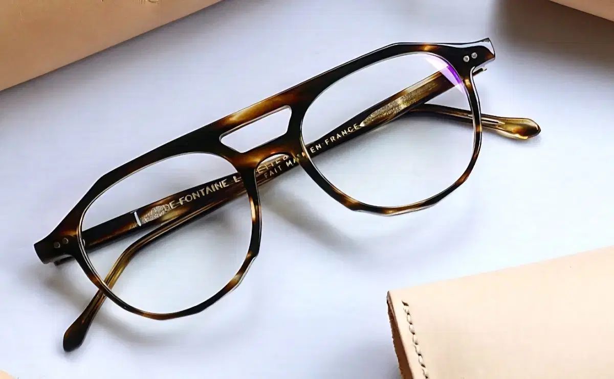 ドゥフォンテーヌ DFL39 ツーブリッジメガネ