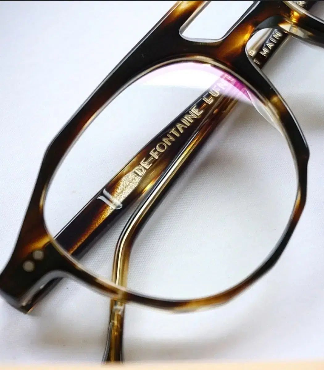 DFL39 ツーブリッジメガネ