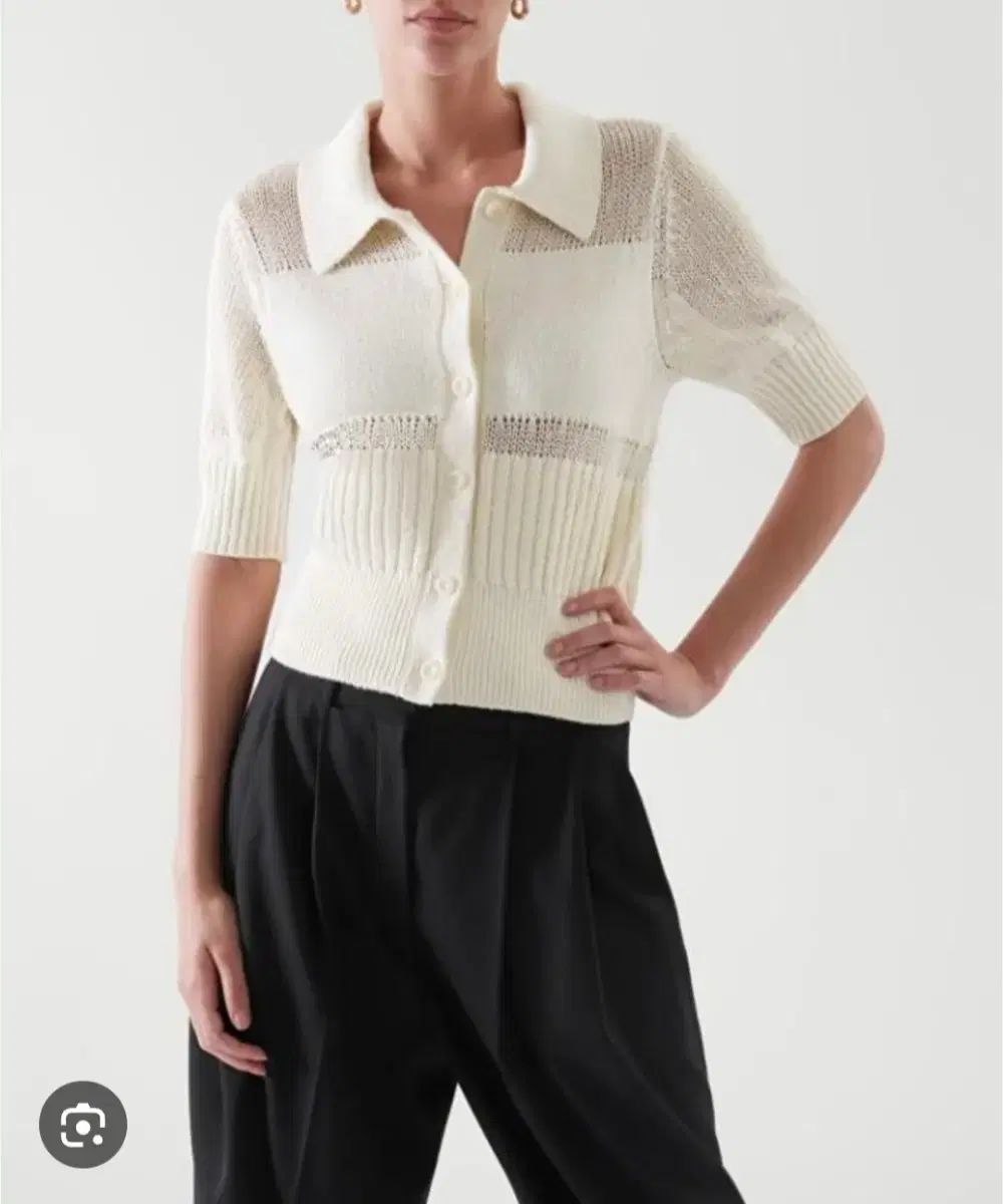 COSコス メッシュ ニット