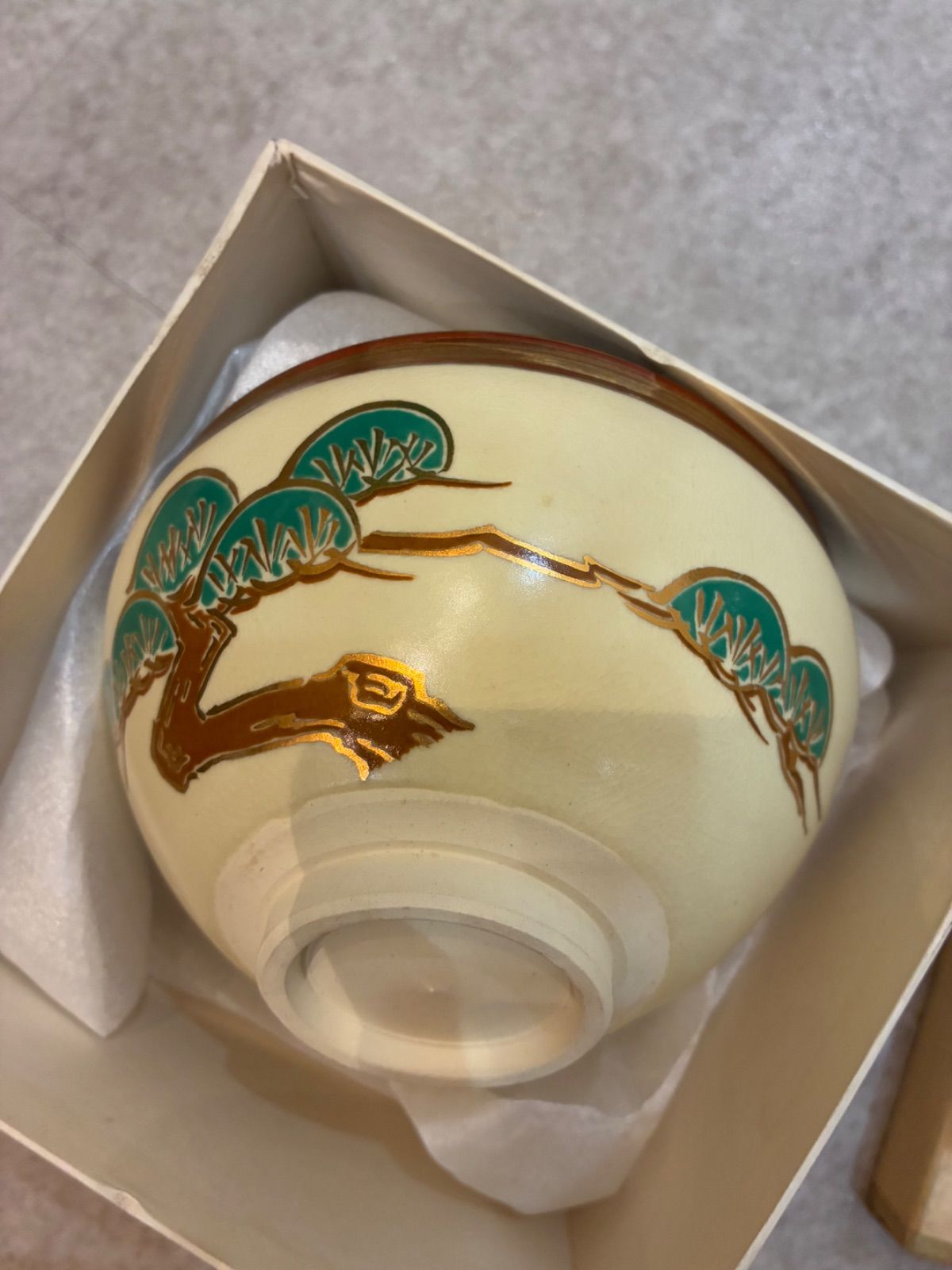 京焼 清水焼 金彩色絵 天目 茶碗 抹茶碗 茶道 日本茶器 お抹茶 WWW_IBETON_RU