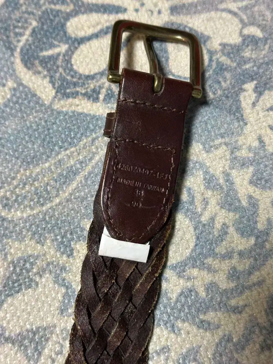 ポロ ラルフローレン ウィービングベルト ブラウン