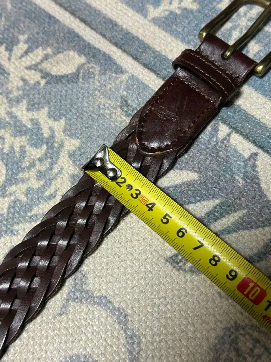 ウィービングベルト ブラウン