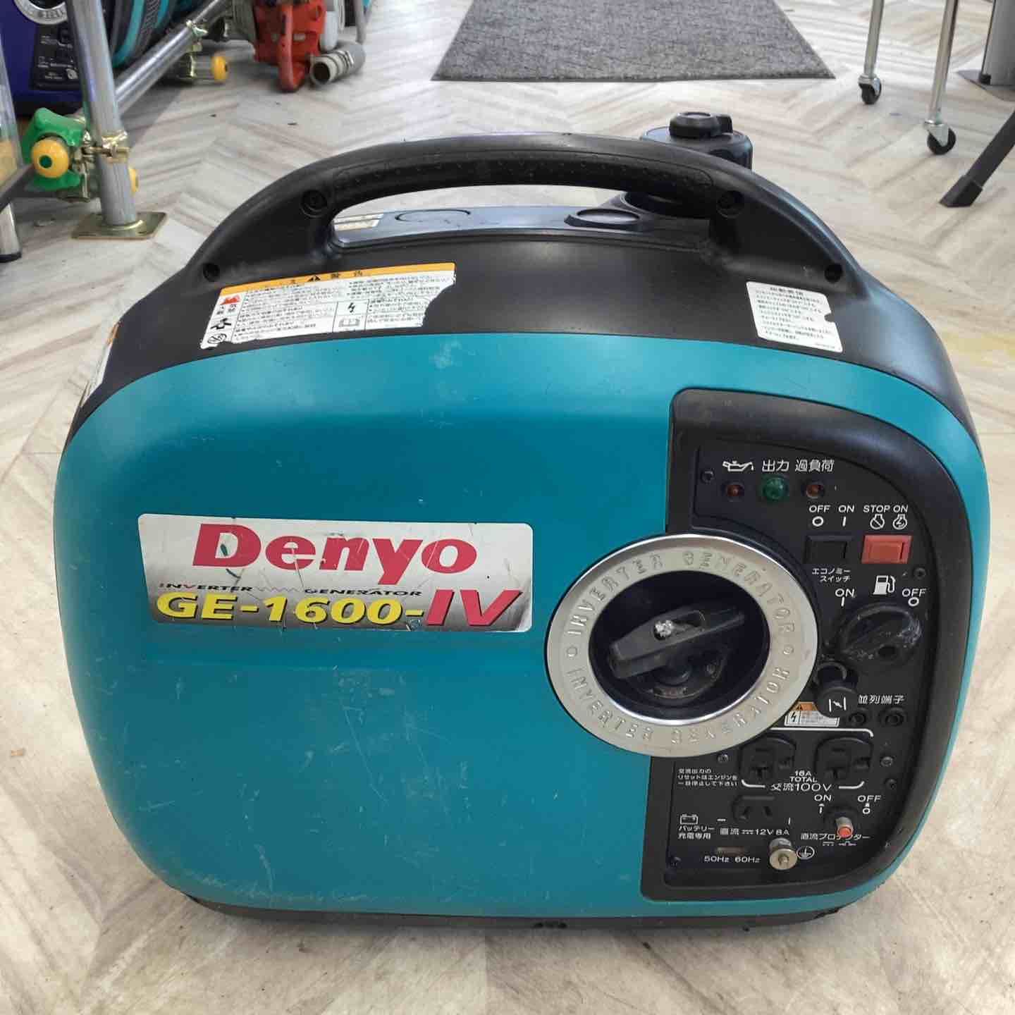 ☆デンヨー(Denyo) 発電機 GE-1600SS-IV【草加店】 【公式通販】