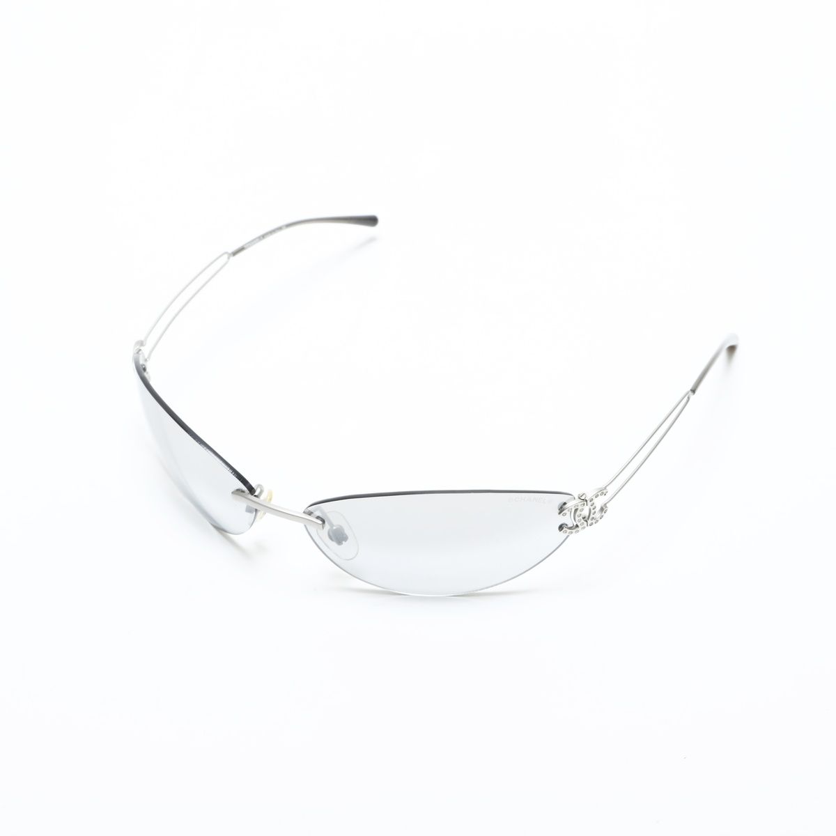 CHANEL シャネル サングラス リムレス グラデーション レンズ ココマーク