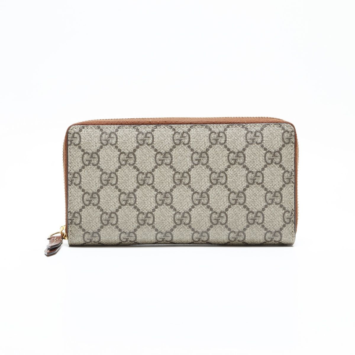 GUCCI グッチ 長財布 GGスプリーム ラウンドシップ