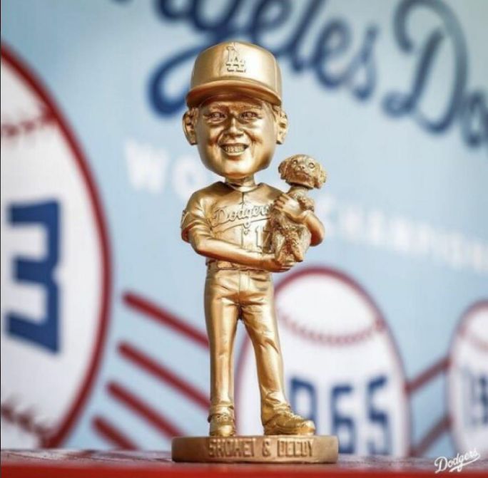 大谷翔平　デコピン　バブルヘッド　来場者限定　スタジアム配布　ドジャース 大谷翔平 デコピン バブルヘッド 来場者限定 スタジアム配布