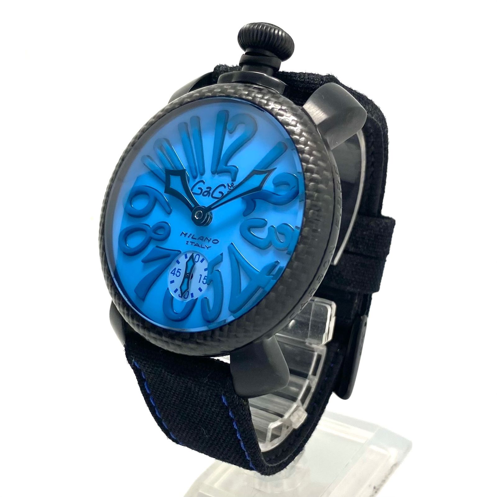 美品・希少】腕時計 メンズ ガガミラノ マヌアーレ48 5016.10S 限定500