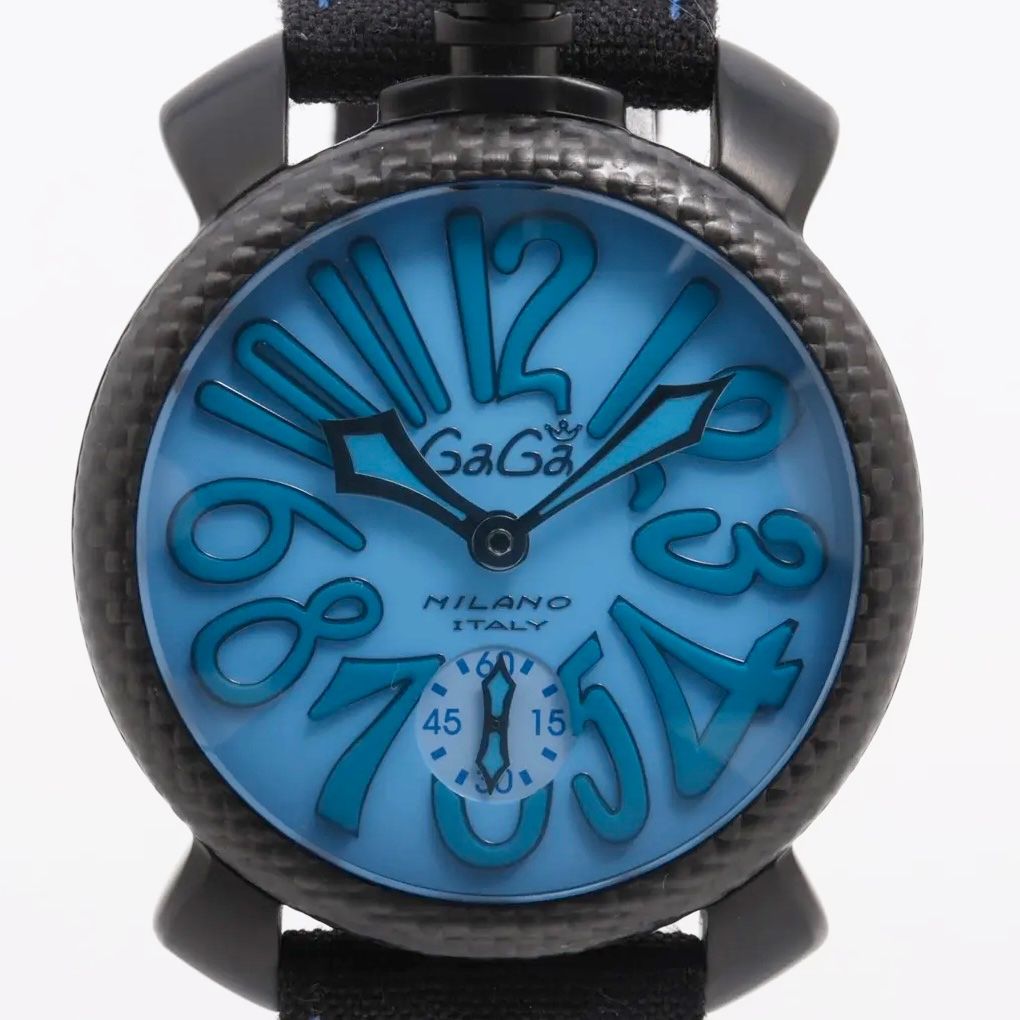 美品・希少】腕時計 メンズ ガガミラノ マヌアーレ48 5016.10S 限定500