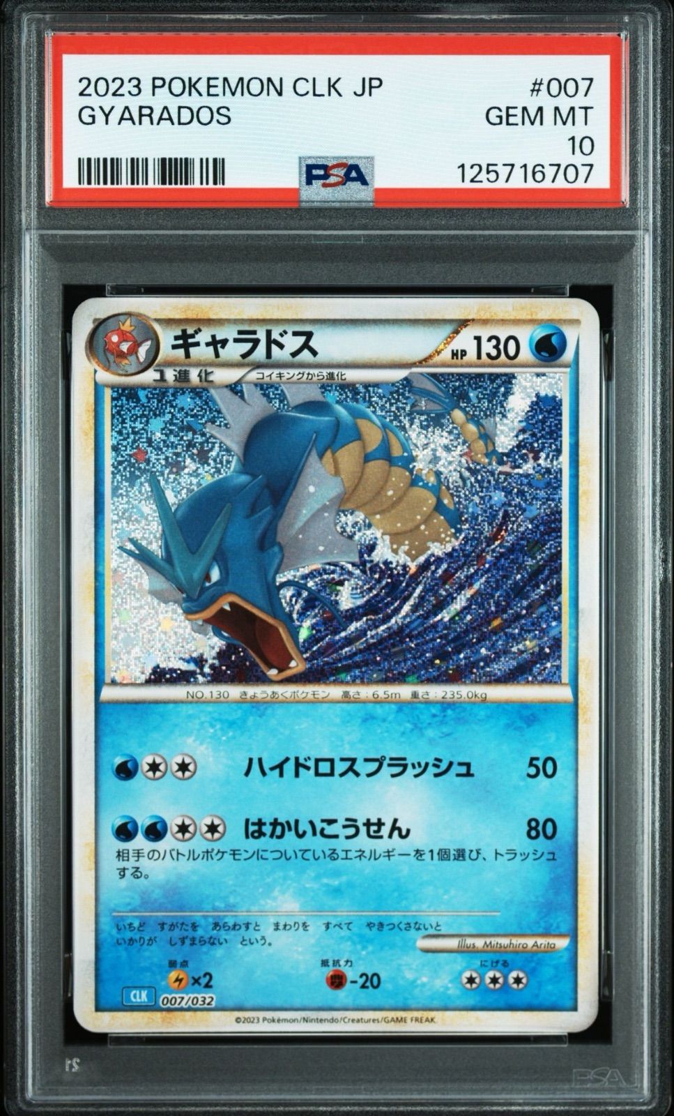 PSA10/連番】2連番 ポケモンカードゲーム コイキング ギャラドス