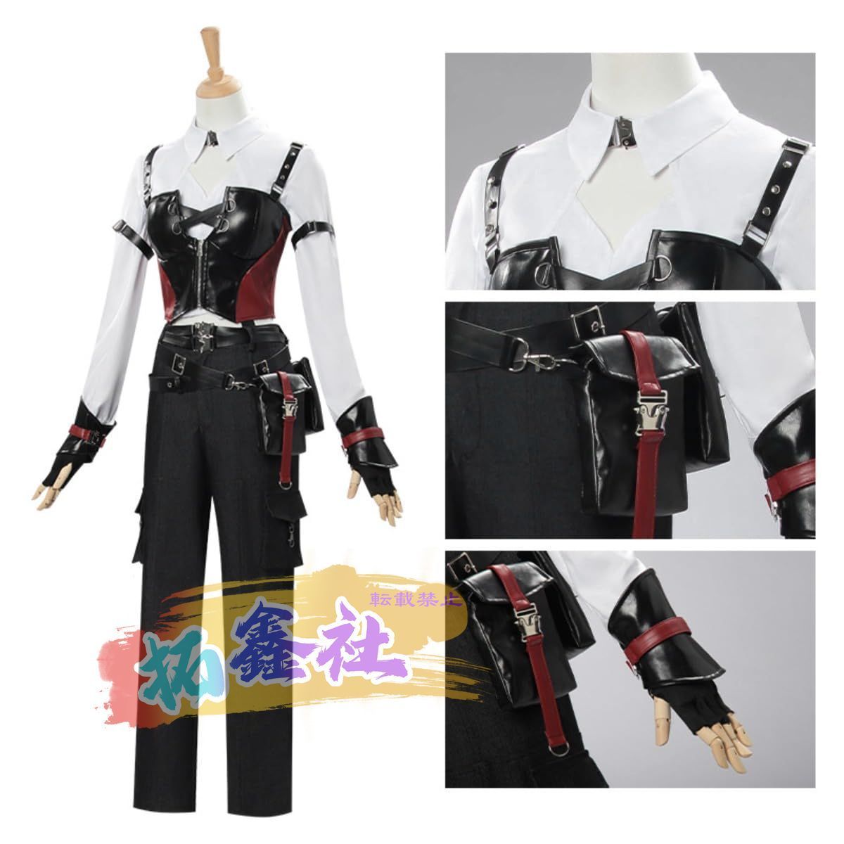 恋と深空 女主人公 深空ハンター コスプレ衣装 コスチューム服 仮装 イベント ハロウィン クリスマス 文化祭 変身 ステージ服