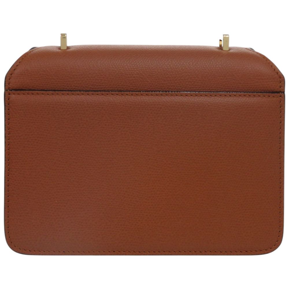 ヴァレクストラ ノーロ スモール N568099 カーフ ブラウン 茶 ショルダーバッグ 0927 Valextra