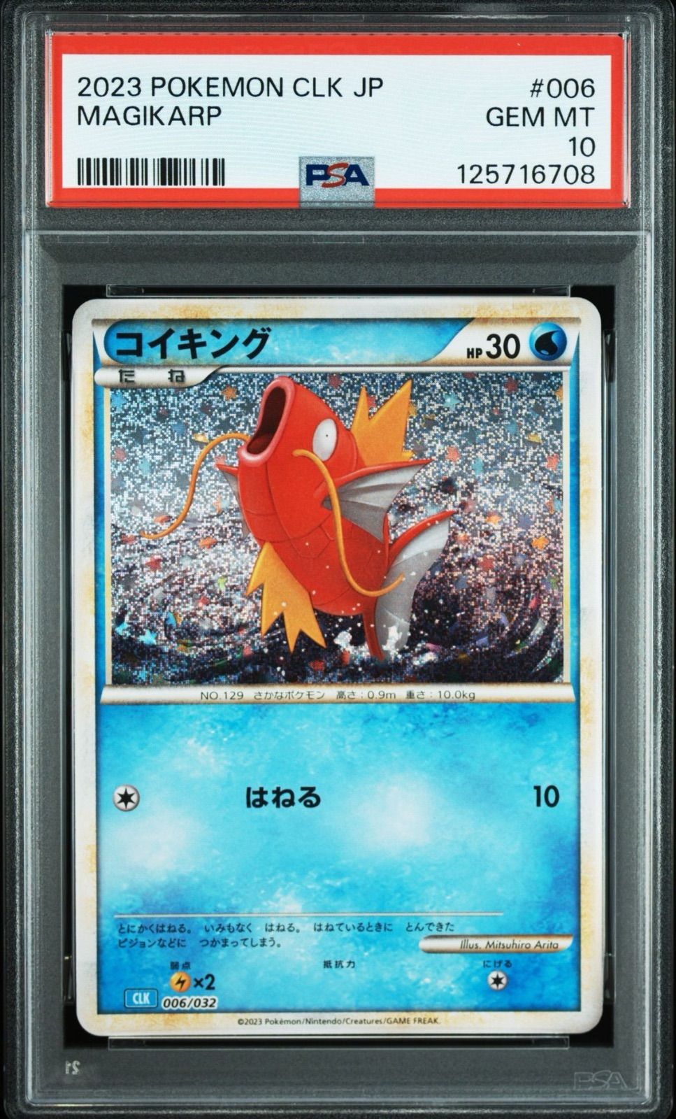 PSA10/連番】2連番 ポケモンカードゲーム コイキング ギャラドス