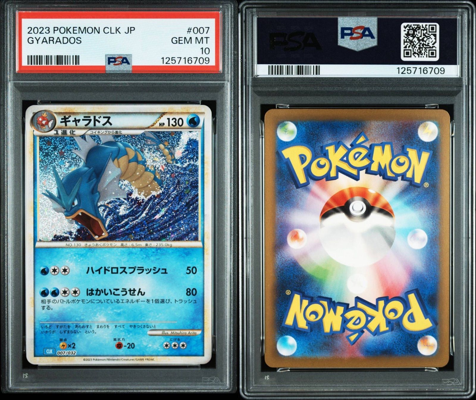 PSA10/連番】2連番 ポケモンカードゲーム コイキング ギャラドス