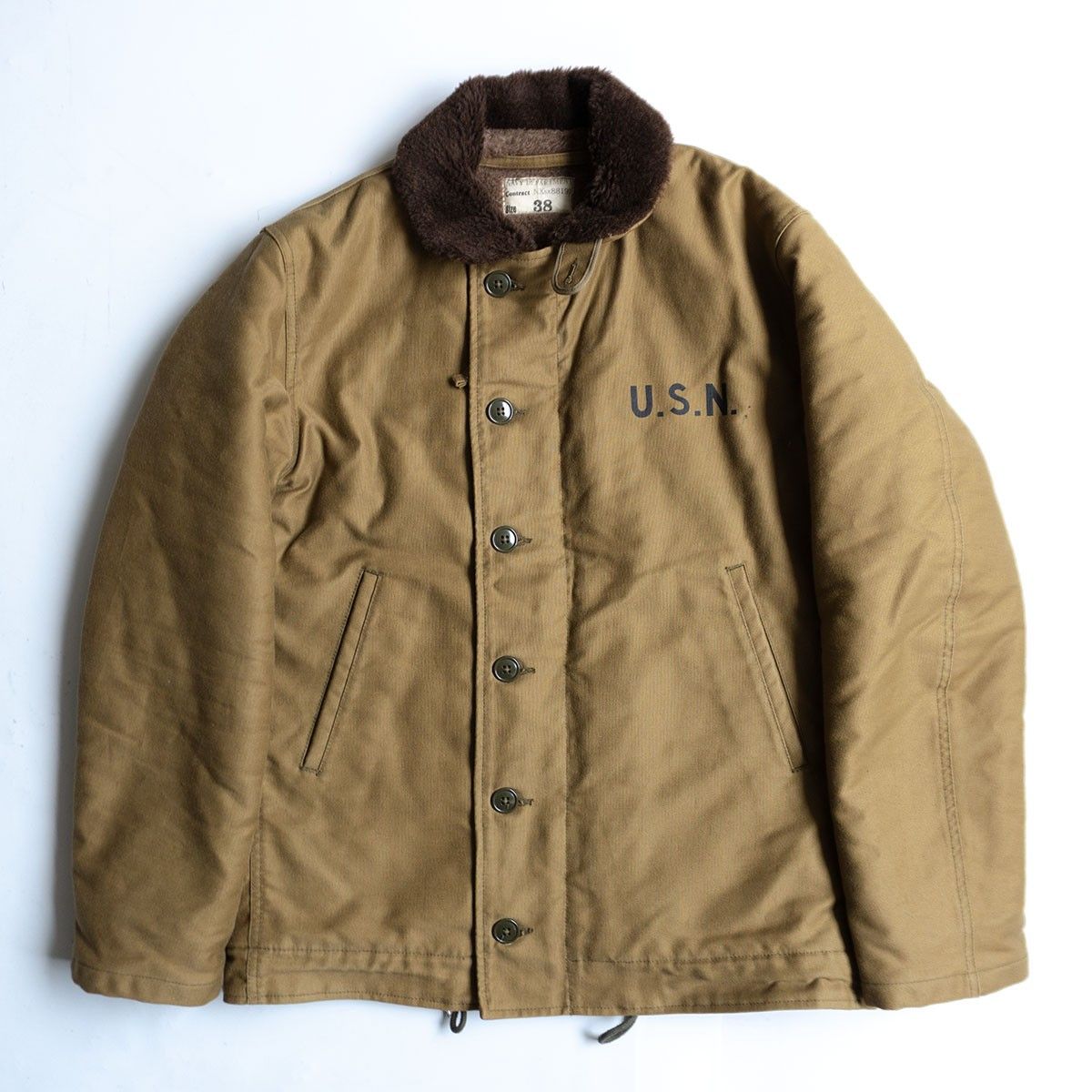 リアルマッコイズ　N-1 デッキジャケット 38 美品 美品】THE REAL McCOY'S 【N-1 DECK JACKET 】38 デッキジャケット