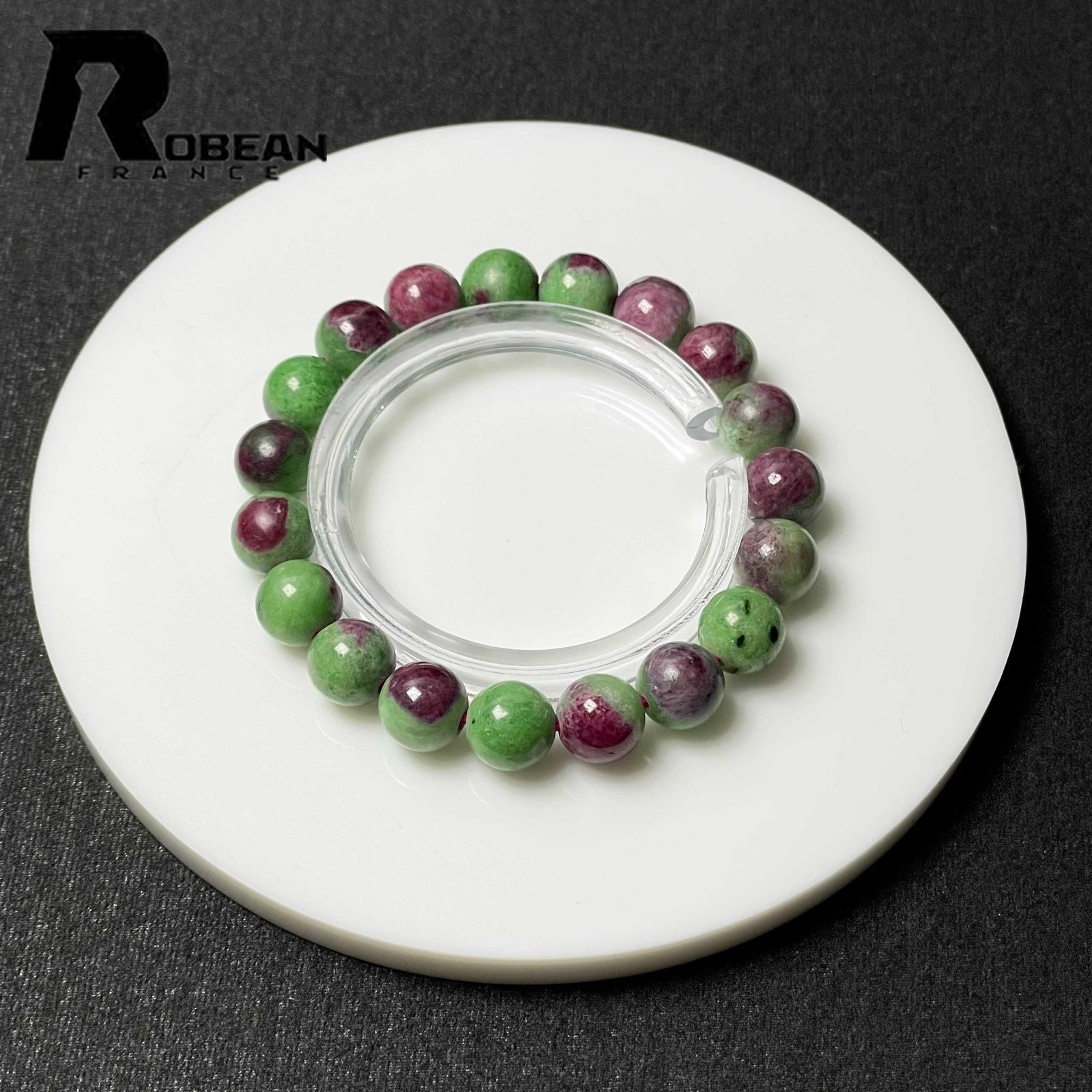 限定1個】高級 EU製 ROBEAN・ルビーインゾイサイトパワーストーン 