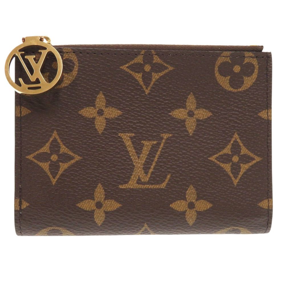 ルイ ヴィトン ポルトフォイユ リサ モノグラム アニエールグリーン M25693 LV ICタグ 二つ折り財布 1172 LOUIS VUITTON