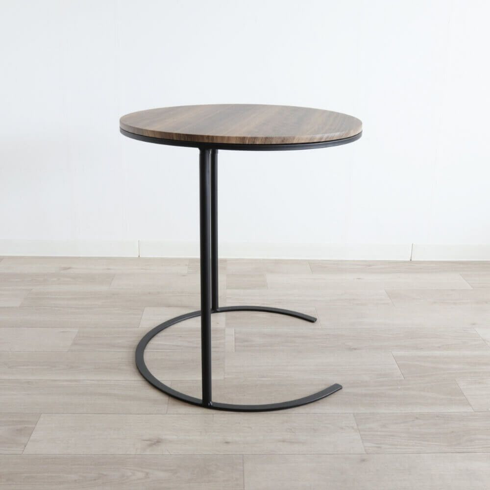 サイドテーブル ナチュラル カントリー調 北欧 ランプテーブル テーブル 木製×アイアン 家具 おしゃれ