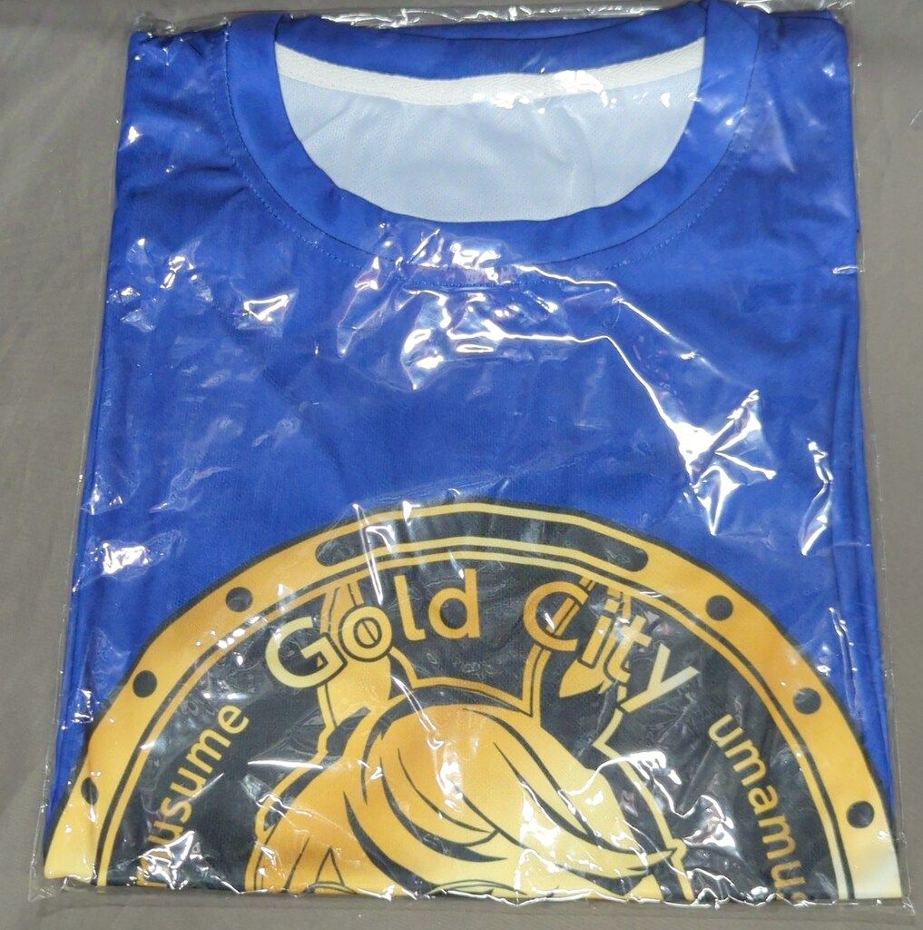 ウマ娘　BOSS コラボＴシャツ　ゴールドシチー SUNTORY オリジナルTシャツ 当選品 BOSS×ウマ娘 ゴールドシチー