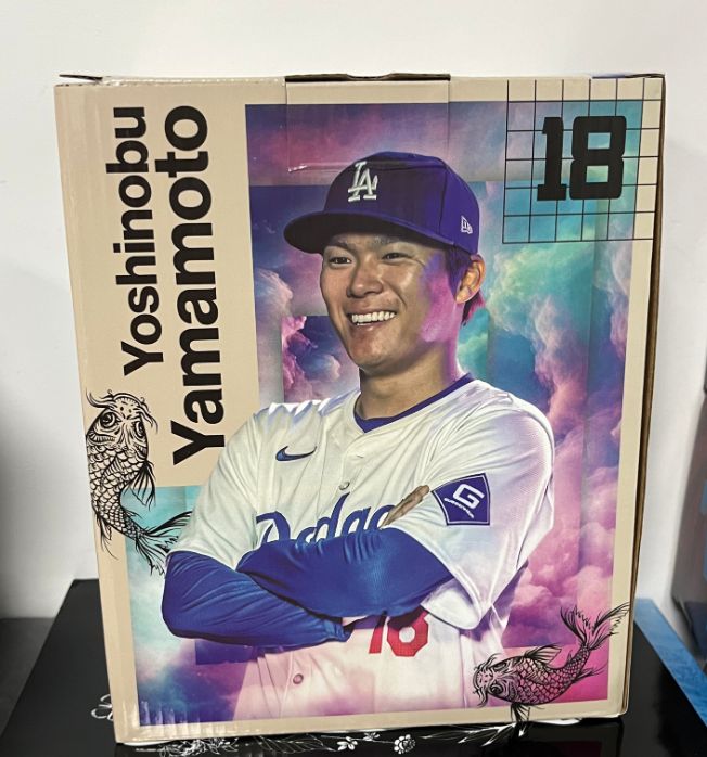  Dodgers 山本由伸ボブルへッド 記念グッズ 野球