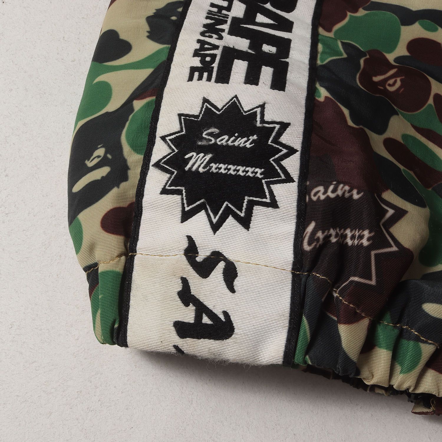 SAINT MICHAEL セントマイケル パンツ グリーンカモ サイズ:XL | 24SS