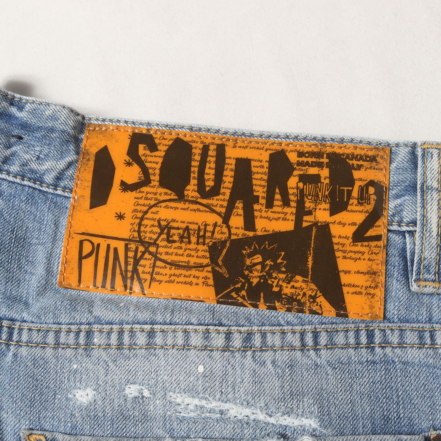 DSQUARED2 ディースクエアード パンツ ライトブルー サイズ:56