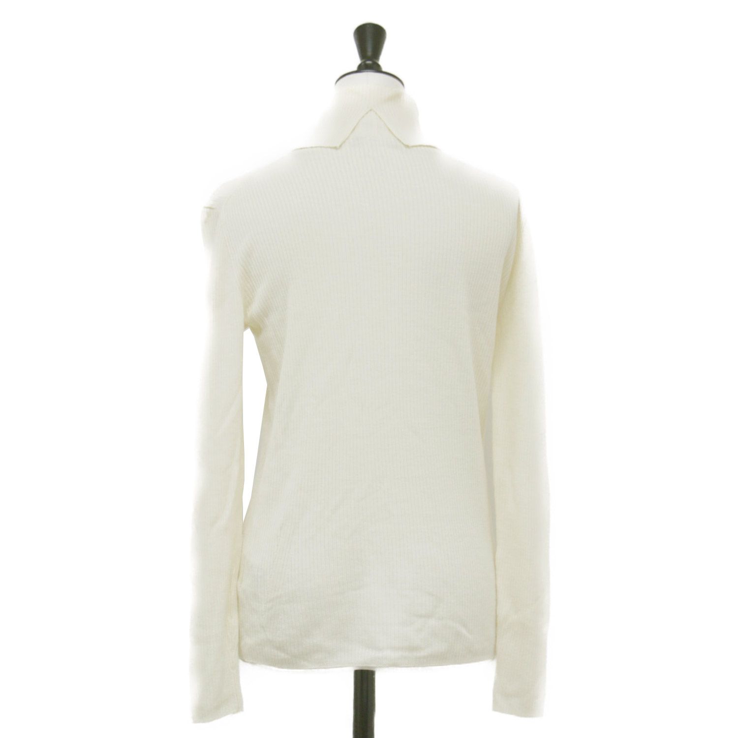 theory luxe セオリーリュクス ニット オフホワイト 白 サイズ:38(M