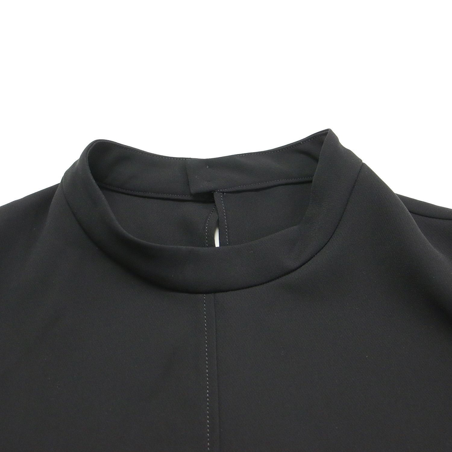 クロスハイネック シャツ