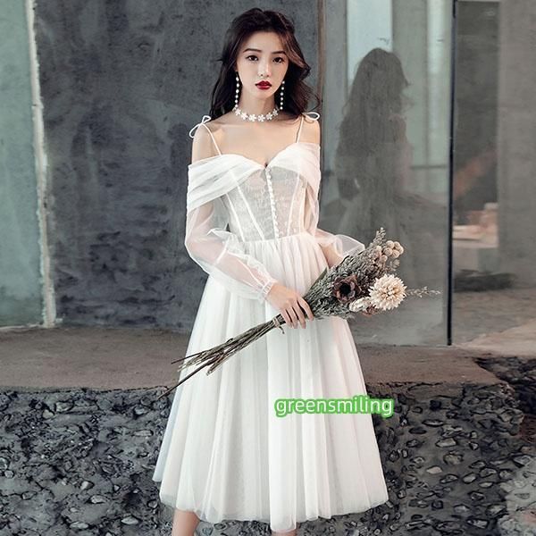 ドレス 二次会 花嫁 ウェディングドレス ブライダルウエディングドレス