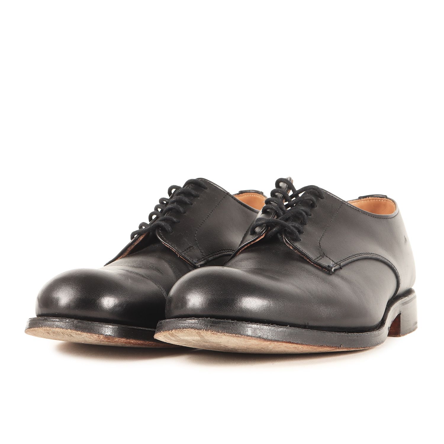 Trickers Rufus 【美品】Trickers トリッカーズ ブラック 黒 サイズ:7(25cm相当) | カーフレザー ダービー ドレスシューズ (BLACK ...
