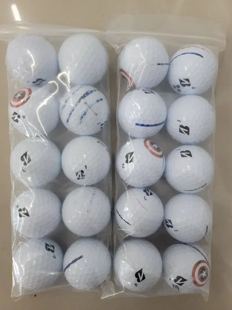 ブリヂストン Bridgestone ゴルフボール 白 ロストボール 50個