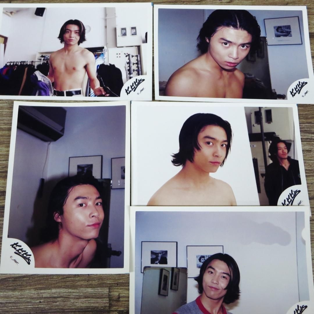 KinKi Kids 堂本剛 旧ロゴ 公式 生写真 5枚 ◇z30537 - メルカリ