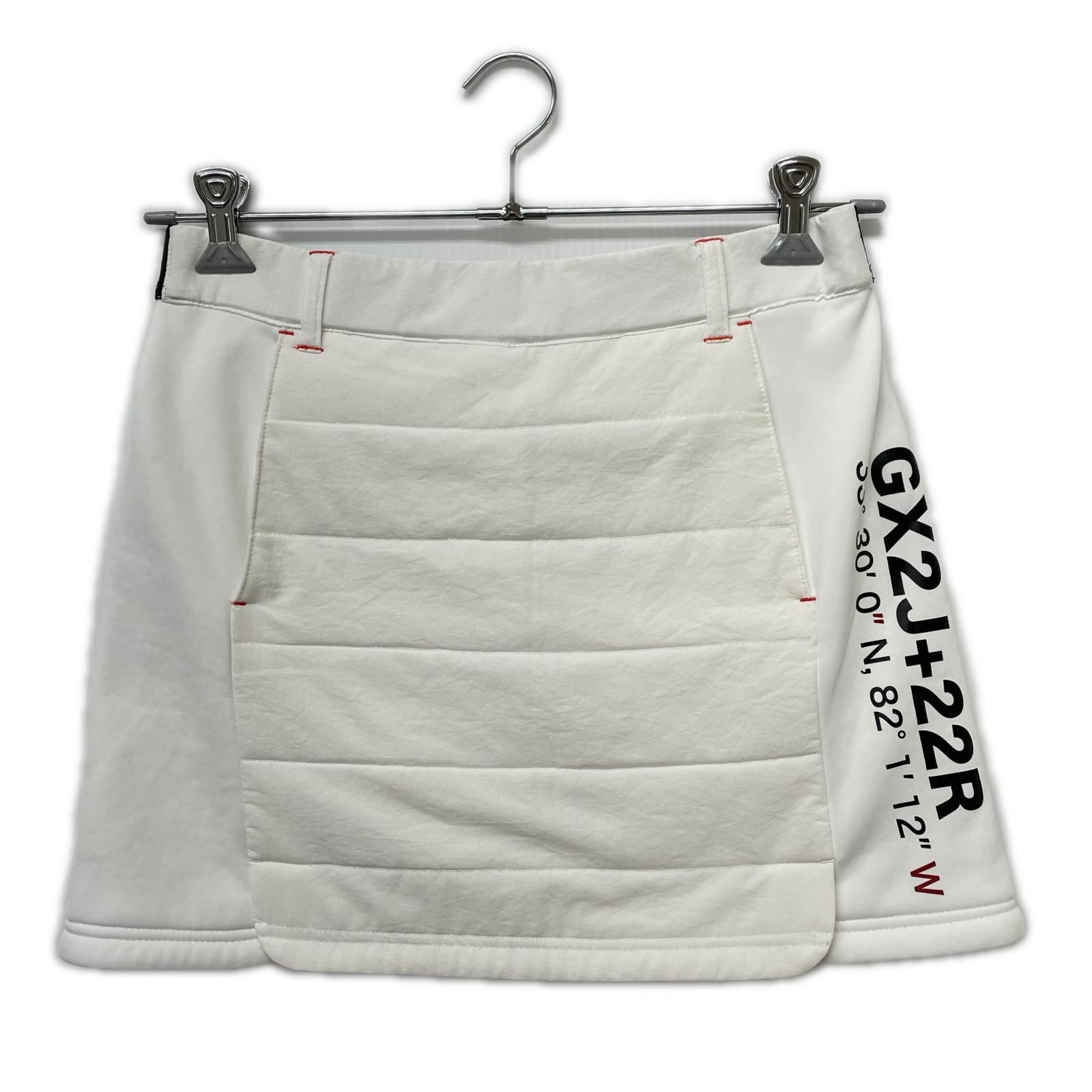 レディース スカート M ホワイト 白 Bull＆Bull 中綿 Dカン付き