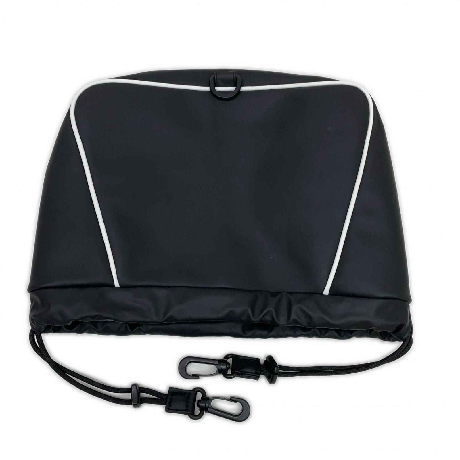 マークアンドロナ MARK-LONA アイアンカバー 黒 ブラック シンセティックレザー