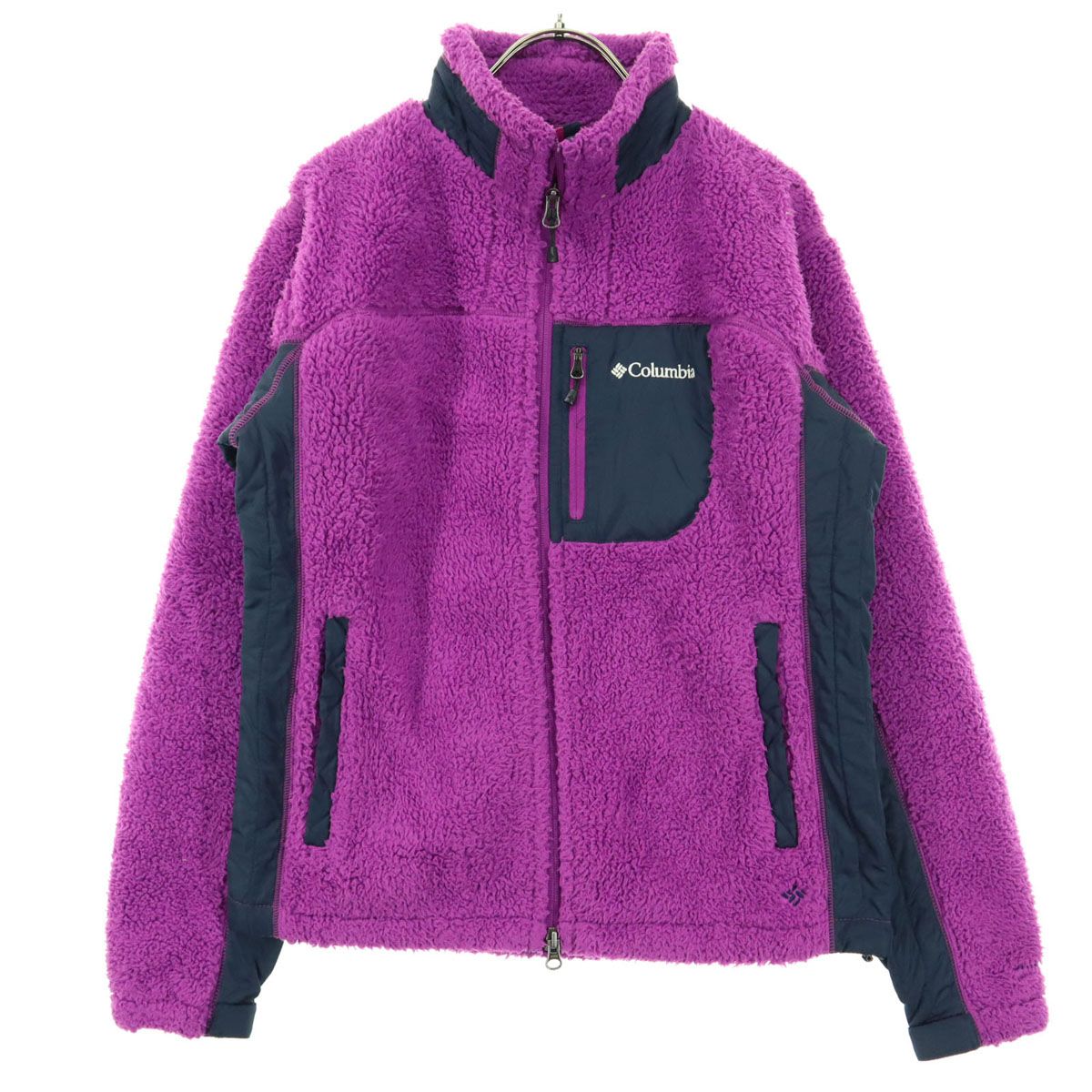 レディース Columbia 紫色 フルジップ ジャケット