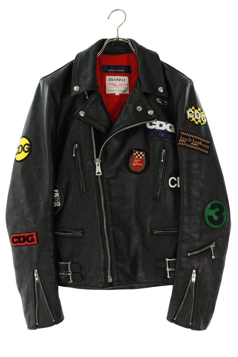 コムデギャルソン ×ルイスレザーズ Lewis Leathers KZ-J004 AD2023