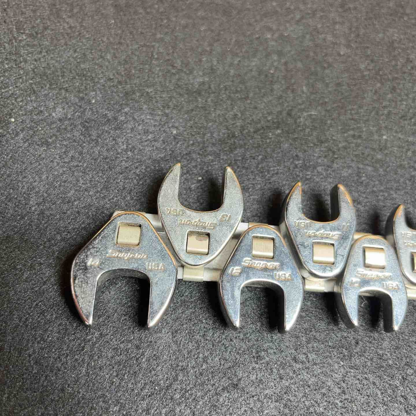 Snap-on スナップオン 7点セット 1 4 クローフット レンチ セット TMCOM7 TMCOM8 TMCOM10 TMCOM11 TMCOM12 TMCOM13 TMCOM14 越谷店