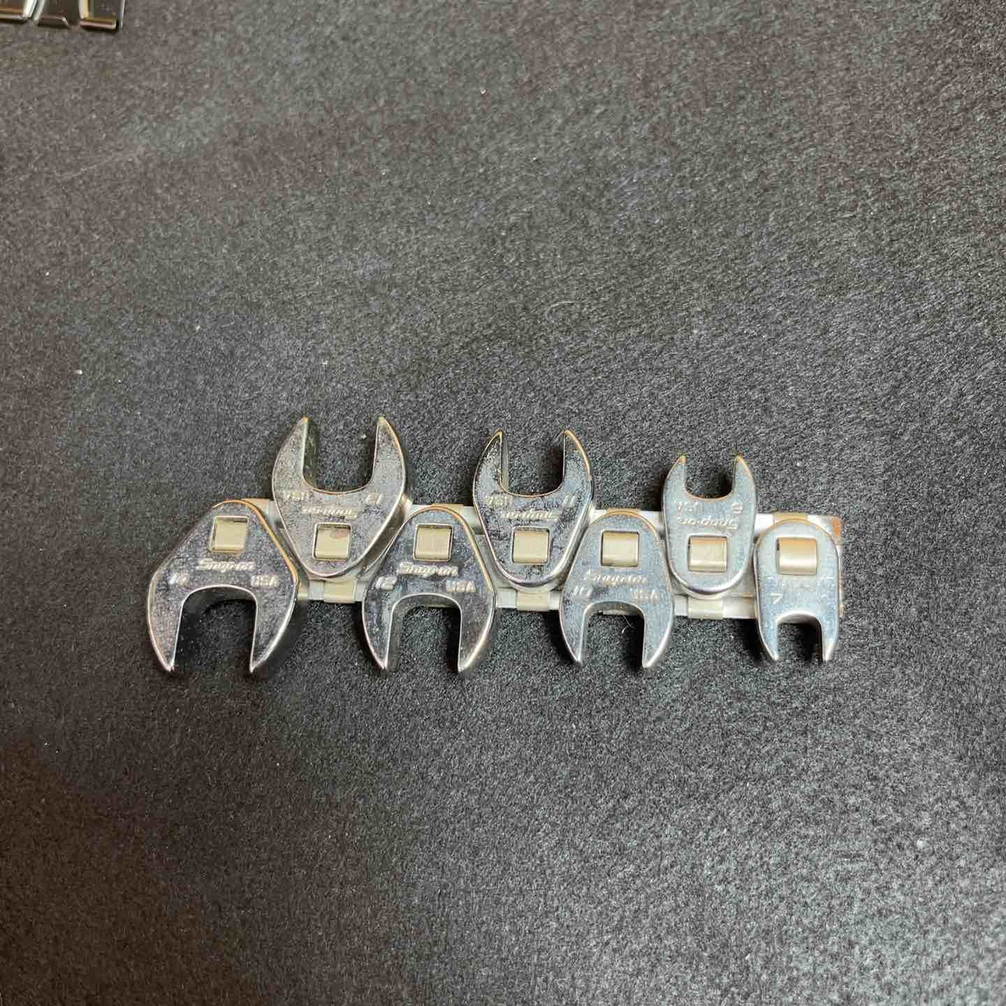 Snap-on スナップオン ７点セット 1 4 クローフット レンチ セット TMCOM 7 8 10 11 12 13 14