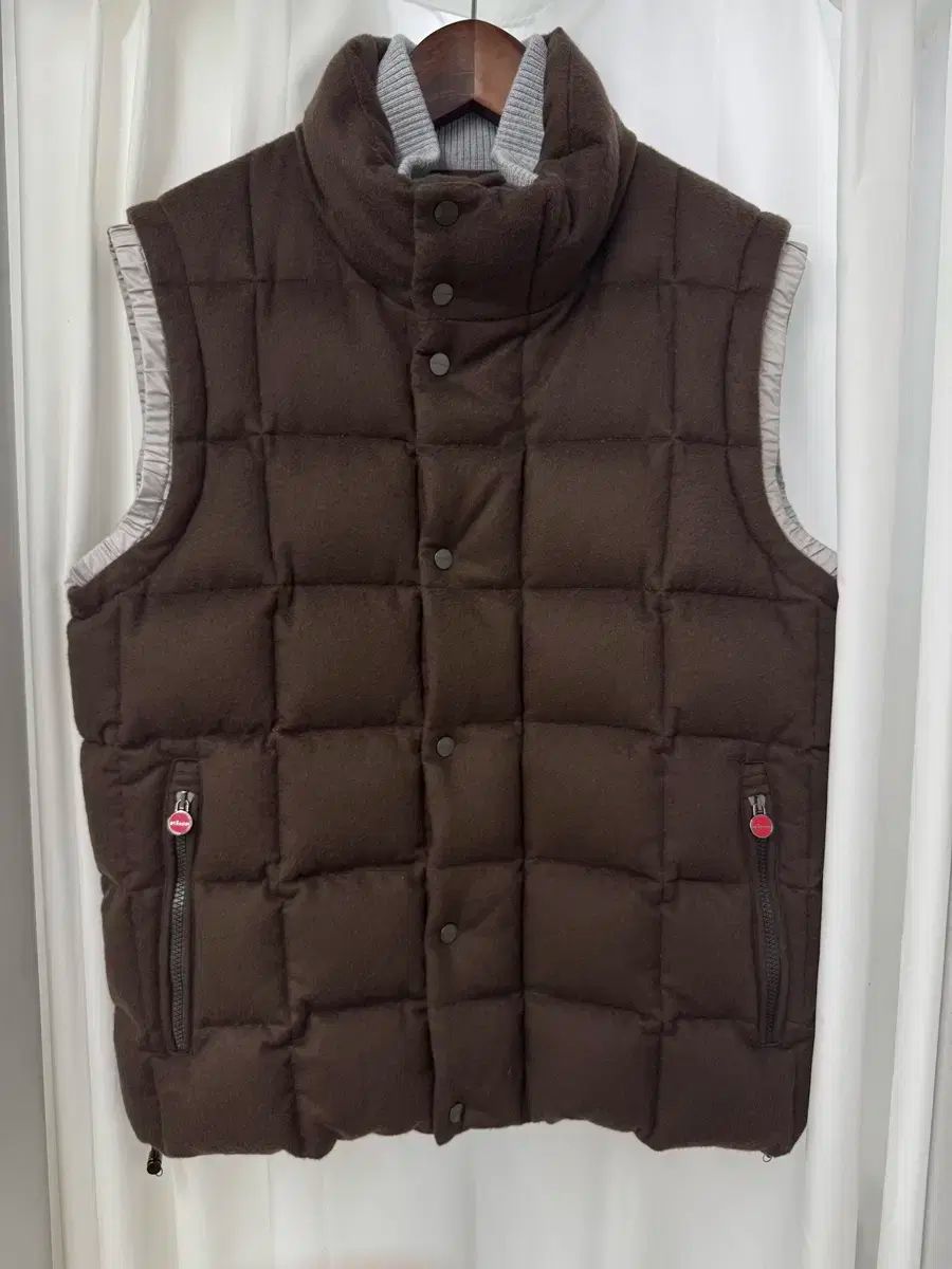 キートン ヘビー カシミア ダウン ベスト