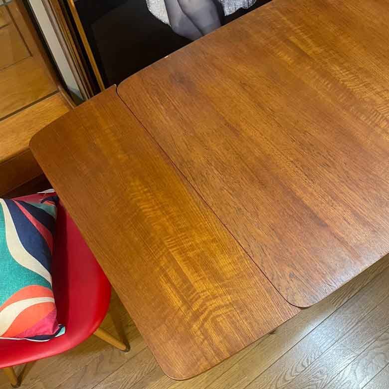 ドローリーフテーブル ヴィンテージ イギリス チーク エクステンション MARWIL-DEMENAGEMENTS_CH