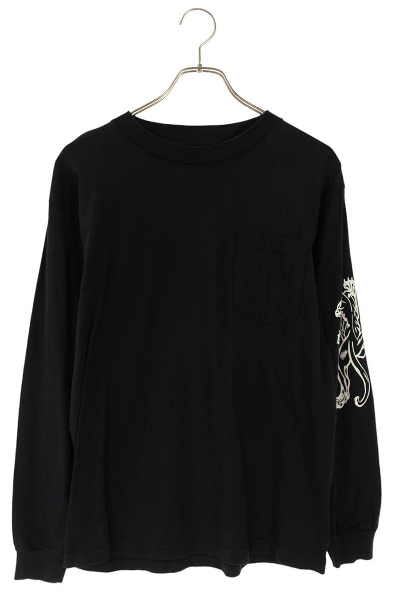 クロムハーツ CH L S 2 氷室京介ロゴプリント長袖カットソー メンズ M