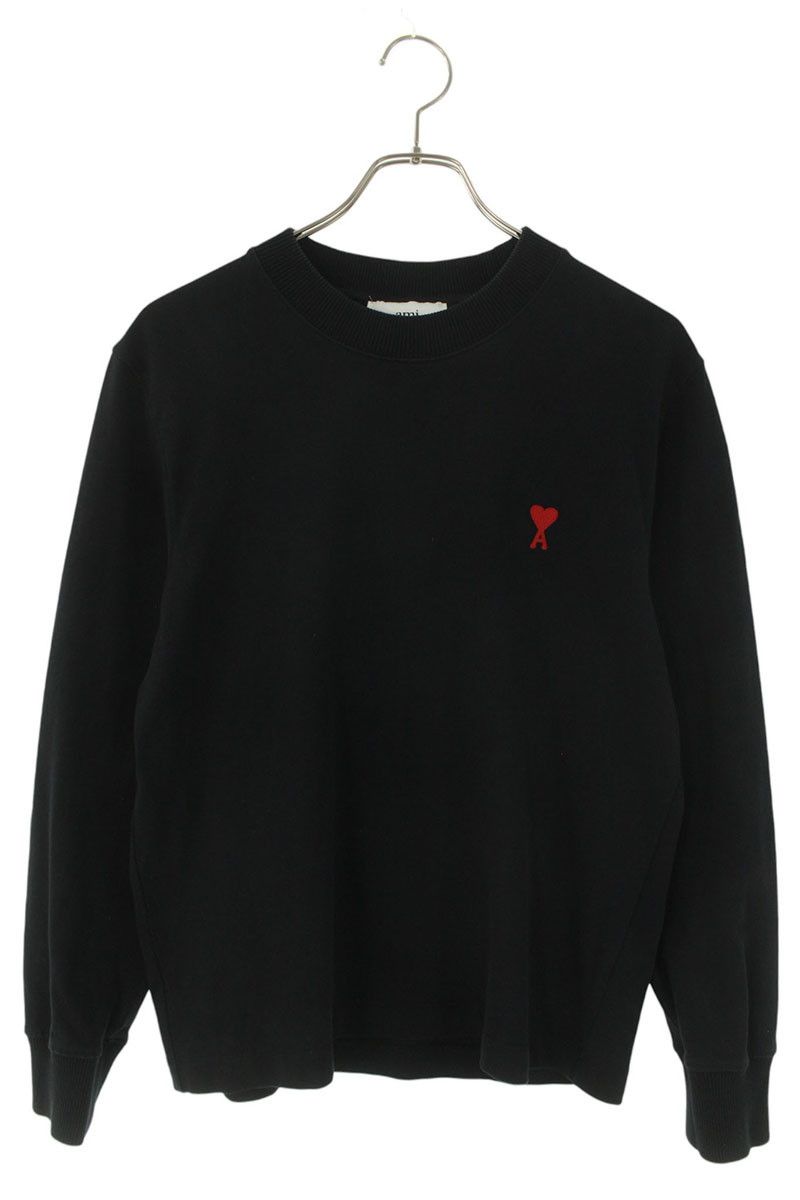 アミアレクサンドルマテュッシ E22UTS200.701 ハートAロゴ刺繍長袖カットソー メンズ S